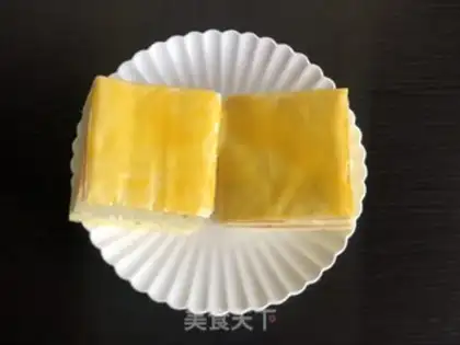 Make Red cheese pine cake step 17