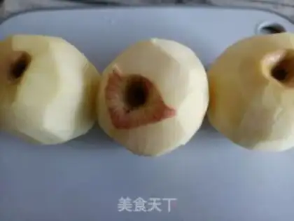 Make Big-tree apple sugar step 3