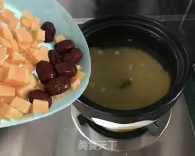 Make Potato date porridge step 4
