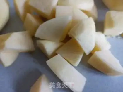 Make Big-tree apple sugar step 4