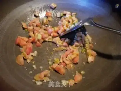 Make Seafood tomato pasta step 10