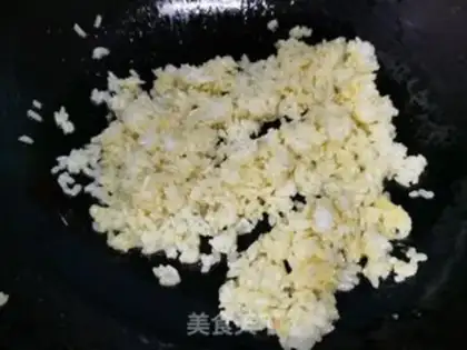 Make Weenie fried rice step 2