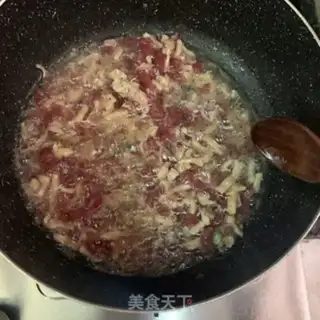Make Weenie dry rice step 5