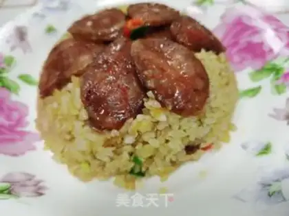 Make Weenie fried rice step 7