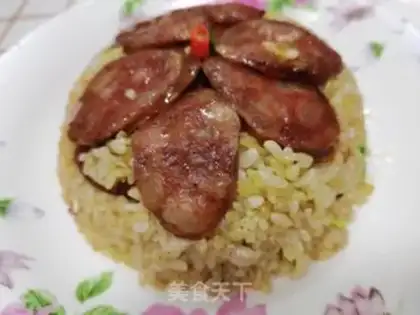 Make Weenie fried rice step 8