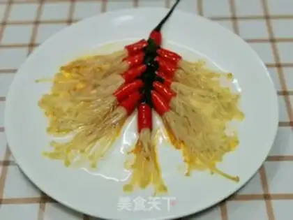Make Firecrackers and needle mushrooms step 10
