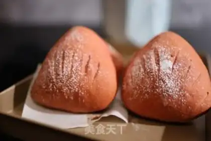 Make The red bean bread step 17