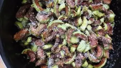 Make Sugar mountains step 4
