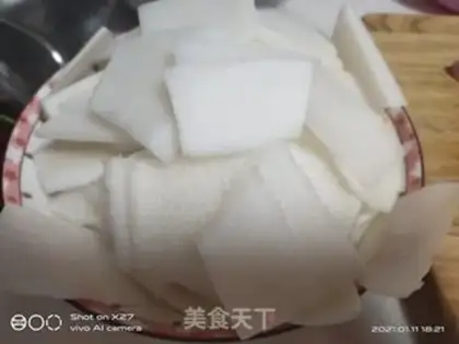 Make The radish step 1