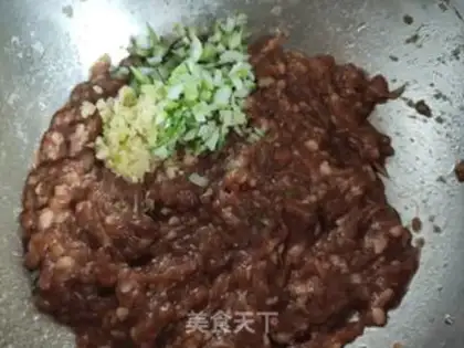 Make Pork dumplings step 8