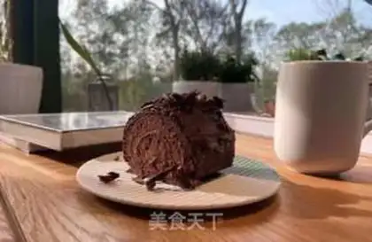 Make Chocolate stake cake rolls step 16