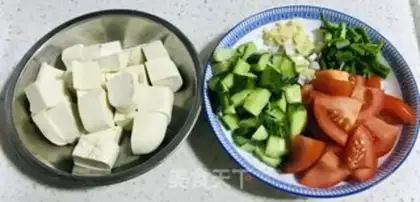 Make Tofu with eggplant juice step 1