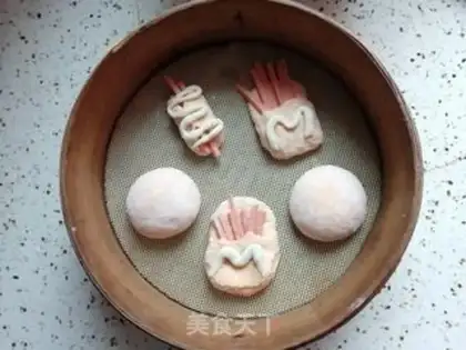 Make Carrot buns step 5
