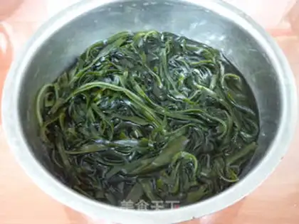 Make Cream chops, seaweed beans step 0