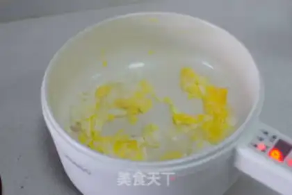 Make Five-coloured fried rice and mariko soup step 3