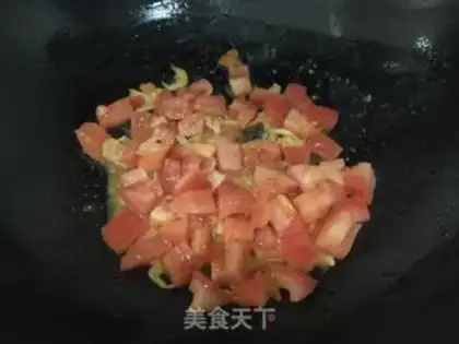 Make Western red soup step 2