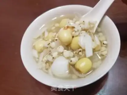 Make Lily rice congee step 8