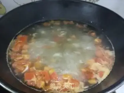 Make Western red soup step 6