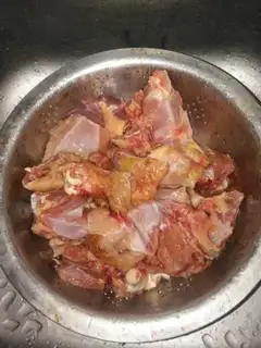 Make Xinjiang chicken step 1
