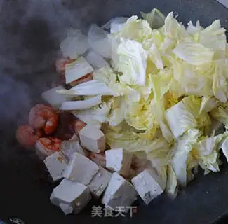 Make Shrimp stew and tofu step 4