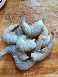 Make Garlic spicy shrimp step 2