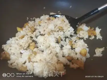 Make radish and rice step 2