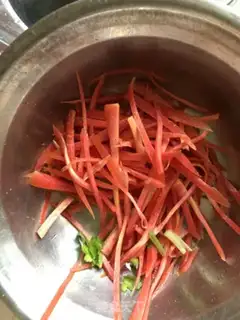 Make Carrot with pig ears step 1