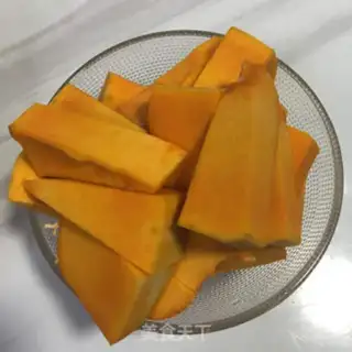 Make Pumpkin porridge step 1