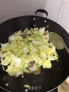 Make Fried fried cabbage step 3
