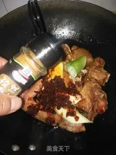 Make Xinjiang chicken step 12