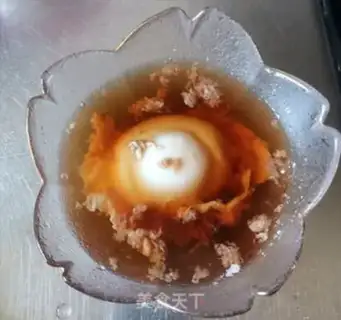 Make Red sugar and egg stew step 5