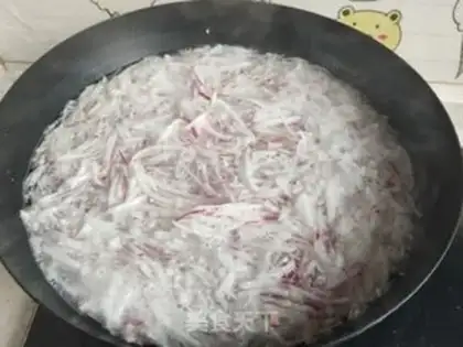 Make Pork radish balls step 2