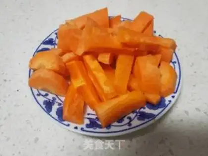 Make Carrot walnut rice paste step 0