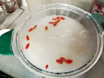 Make Lily Lotus Porridge step 2