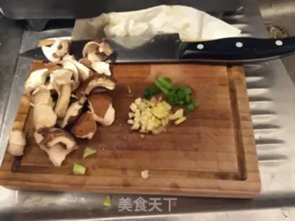 Make Shrimp broccoli step 1