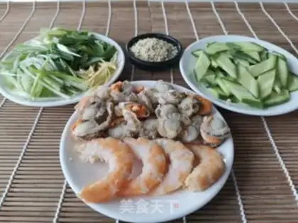 Make Shrimp and crotch step 0