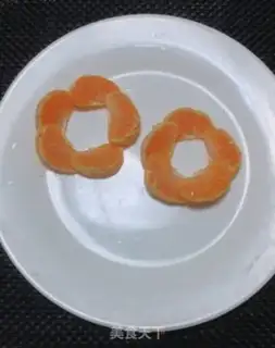 Make Orange blossoms step 3