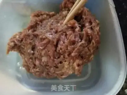 Make Beef red intestinal powder step 2