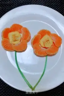 Make Orange blossoms step 6