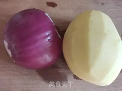 Make Potato fried onions step 0