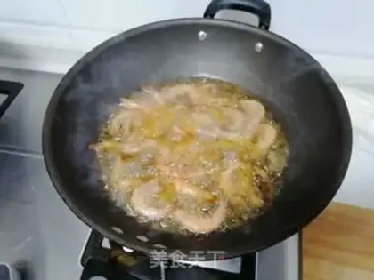 Make Fry to shrimp step 3