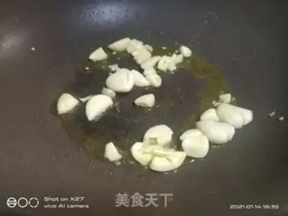 Make Garlic peppers step 2