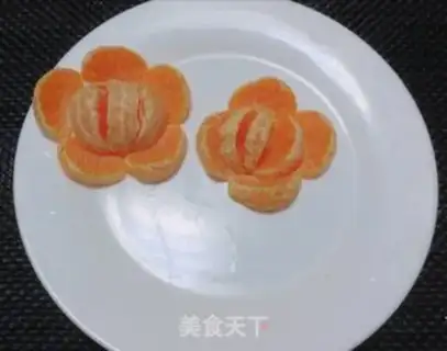 Make Orange blossoms step 11