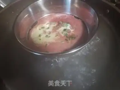Make Beef red intestinal powder step 9