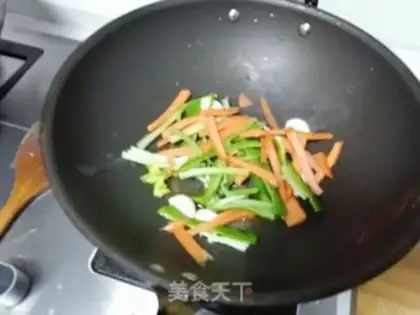 Make Fry to shrimp step 7