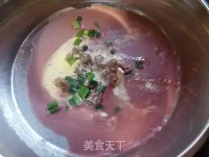 Make Beef red intestinal powder step 10