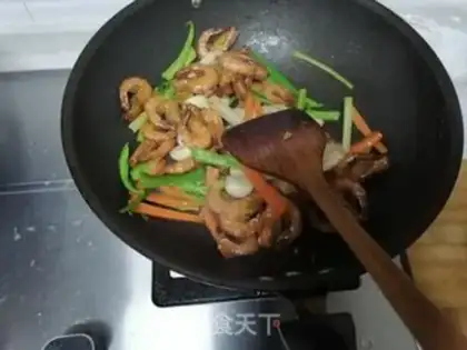 Make Fry to shrimp step 8