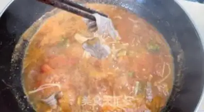 Make Tomato acid and lamb step 5