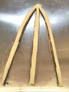 Make Pyramid sesame soybeans bread step 4