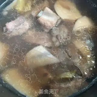 Make Lotus peanut ribs step 6